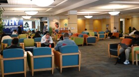 Students at Penn State University relax and study at the HUB-Paul Robeson Center