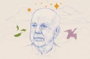 Illustration of Wendell Berry
