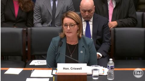 FEMA Administrator Deanne Criswell spoke before Congress on Nov. 19.