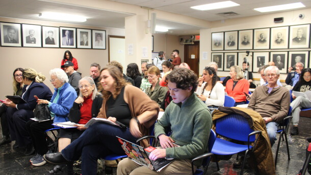 Residents attended the October 7, 2026 meeting of the Ithaca Common Council.