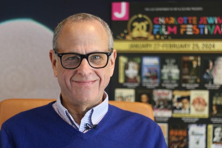Jeff Turk has helped select films for the Charlotte Jewish Film Festival for 15 years.