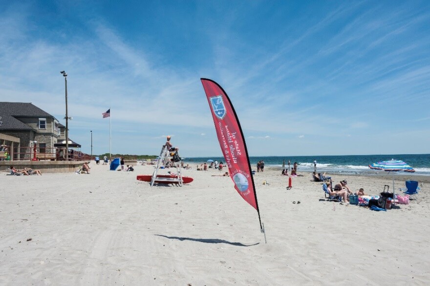 Scarborough North State Beach in Narragansett.
