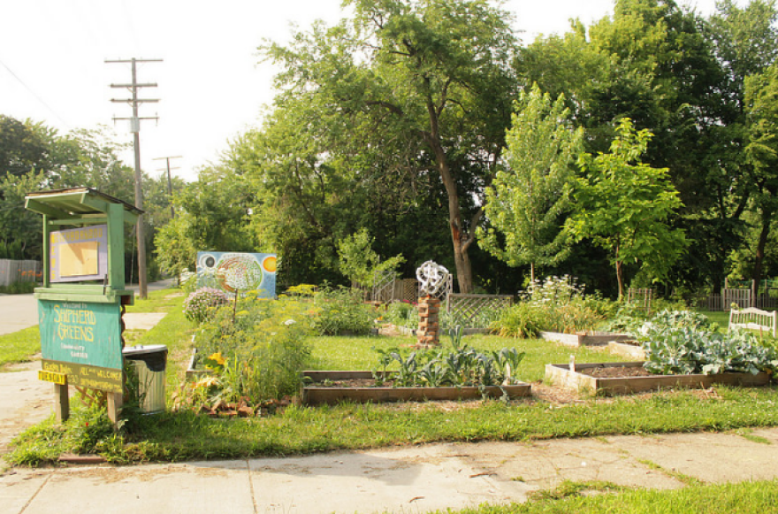 Urban farming is one way public space is being used in Detroit.