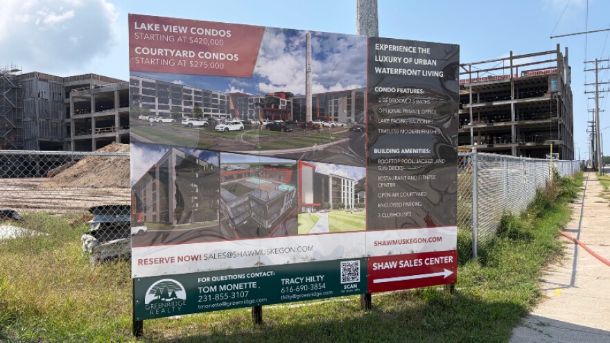 Shaw development in Muskegon.