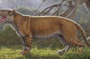 In 2019 two American researchers reported discovering the fossil remains of a carnivorous mammal larger than a modern lion, and even larger than a prehistoric saber-toothed tiger.