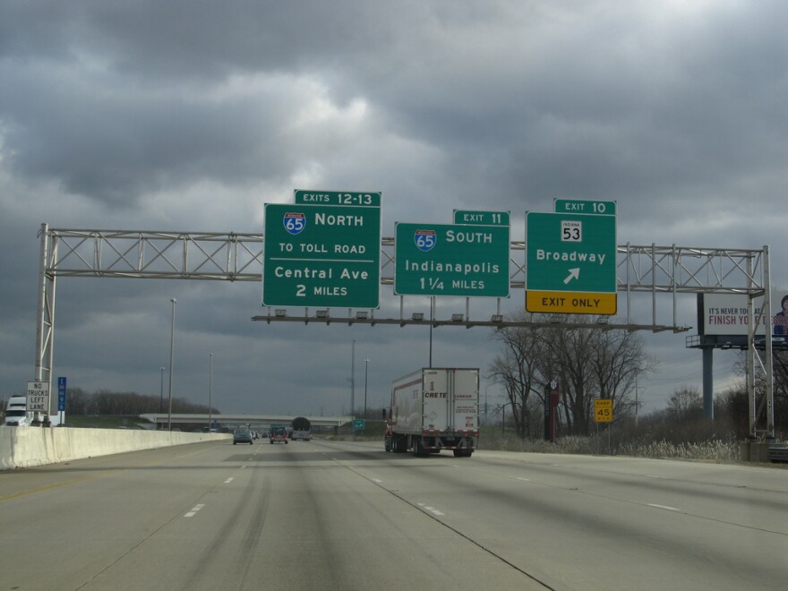 Gov. Eric Holcomb announced he won’t move forward with a plan to toll Indiana’s interstate highways.