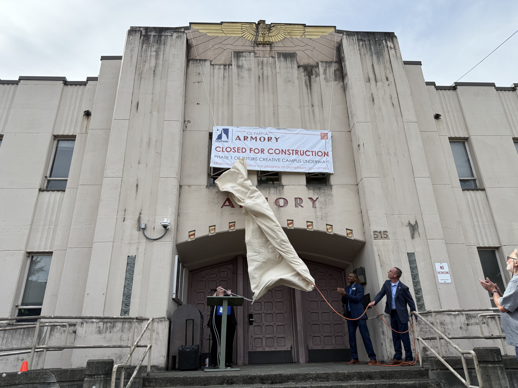 Armory Building Olympia renovating Armory building to house local nonprofits | KNKX ...