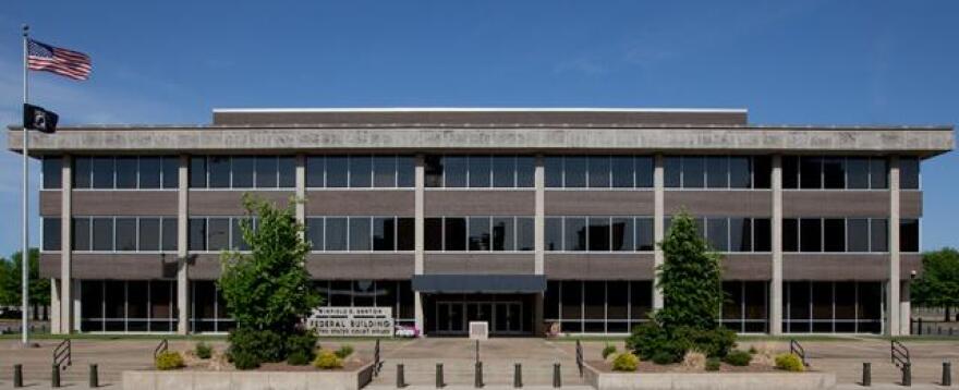 The Federal Building in Downtown Evansville