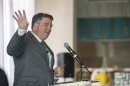 Brian Barrios, the new Director of Athletics at FGCU, speaks at a press conference on Monday, July 20, 2026, at Florida Gulf Coast University.