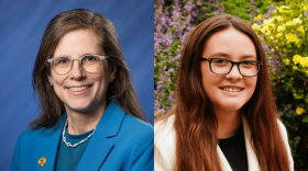 Indiana House District 26 candidates from left to right: Incumbent Democrat Chris Campbell and Republican Magdalaine Davis.