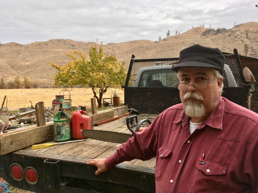 Rancher Dave Creveling believes the cost of a new Washington state carbon fee would be passed along to rural people like him if voters approve it.