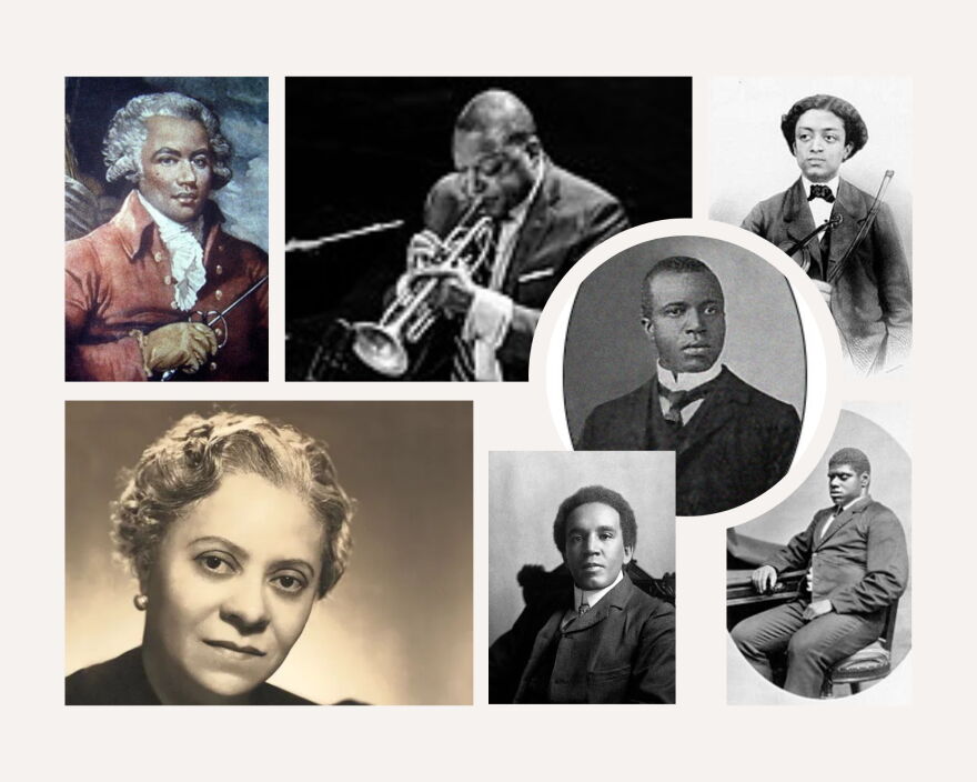 7 Great Black Composers Pictured