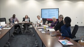 A recent WISD Board of Trustees meeting.