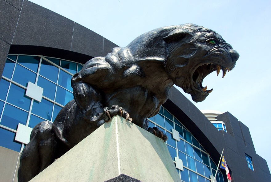 Panthers statue