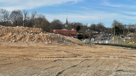 New developments are taking shape near the Lynx Blue Line stop on Sugar Creek.