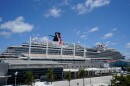 FILE - Carnival Cruise Line's Carnival Horizon cruise ship