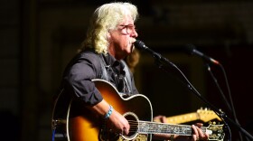 Arlo Guthrie performs on Mountain Stage in 2012.
