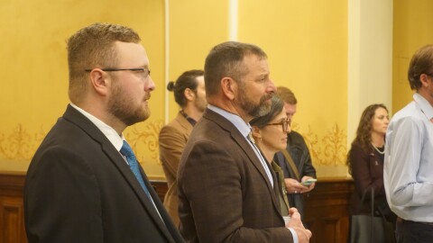 Rep Larson and Senator Barlow 