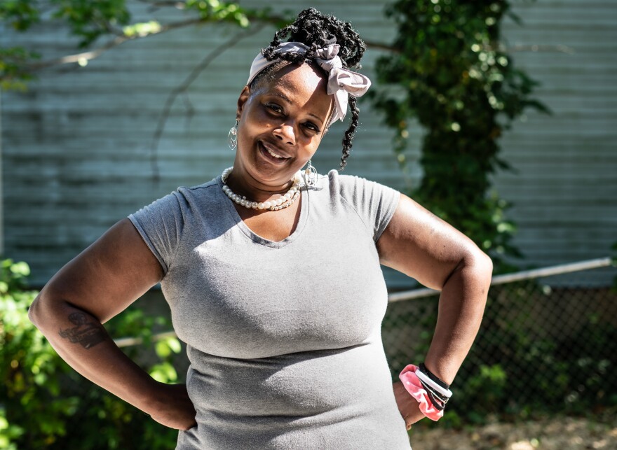 Tasharn worked with a financial coach provided by a local nonprofit, called A Wider Circle, where she learned about credit and having her finances in order to buy a house.