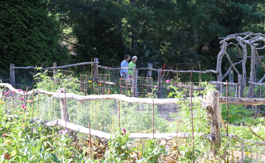 Photos of the home garden of CAI's The Garden Lady, C.L. Fornari 