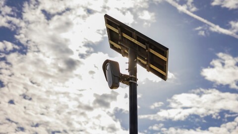 The Falcon license plate-reading camera.
