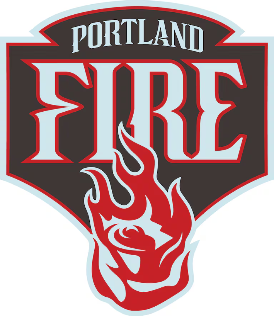 Logo for the WNBA's Portland Fire