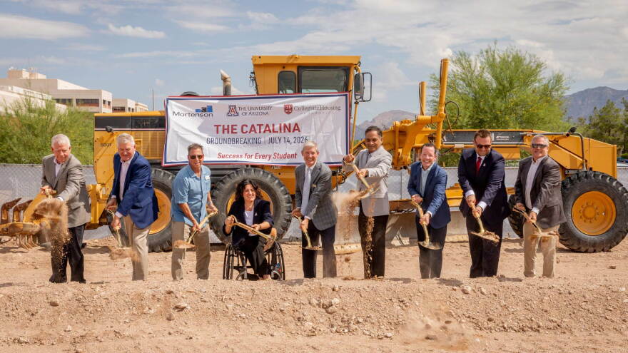 catalina dorm ground breaking 1 HERO