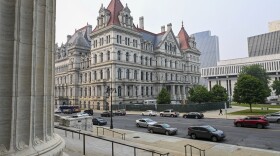 The New York state Capitol.