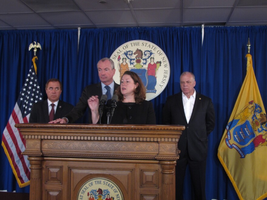 Governor Murphy and Democratic legislative leaders