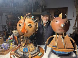 In Beulah: UFOs, Lady Liberty, Abe Lincoln and a life of art and service