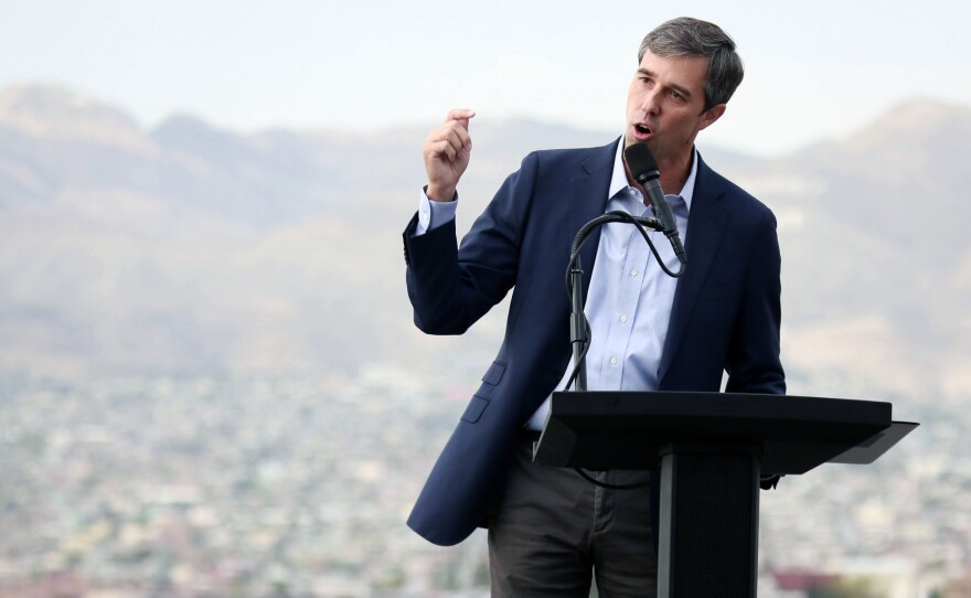 Democratic presidential candidate former Rep. Beto O'Rourke of Texas relaunches his campaign from his hometown of El Paso after a mass shooting that killed nearly two dozen people there.
