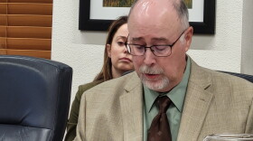State Geologist Ed Murphy speaks to North Dakota's Industrial Commission