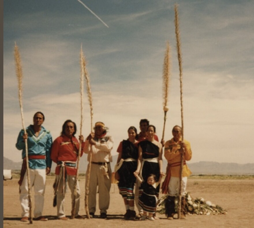 PMT Spring Ceremonies near Picacho Peak, 1995