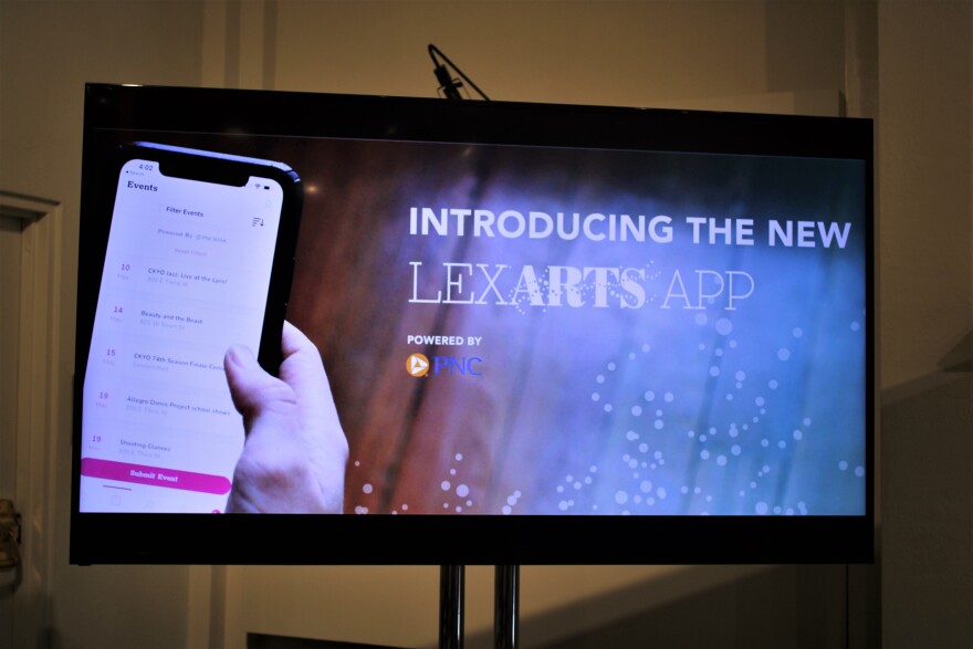 LexArts app allows users to search arts events throughout Lexington.