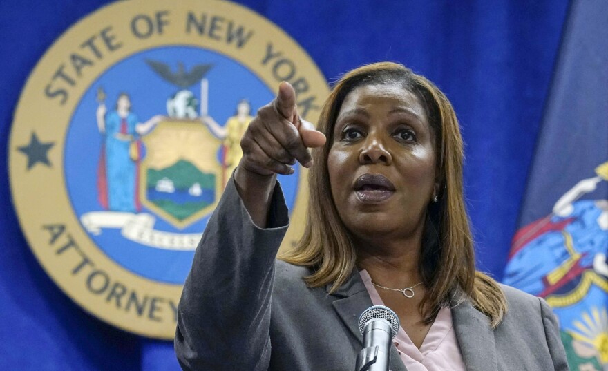 New York Attorney General Letitia James on Wednesday announced a probe into online platforms, including Twitch and 4chan, in connection with the Buffalo mass shooting.