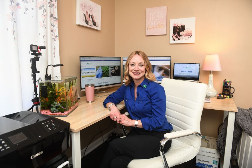 Shelly Hutchison’s business, Medical Marijuana Specialists, describes itself as a "one-stop" medical marijuana certification center. Hutchison, a registered nurse, told Spotlight PA she decided to start the company a few years ago and runs it from her Allegheny County home.