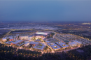 A rendering of the proposed Browns stadium in Brook Park.