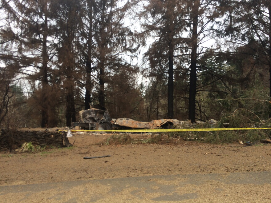 The Echo Mountain Complex Fire destroyed hundreds of homes near Lincoln City. A bill under consideration in Salem would waive construction taxes on the cost of rebuilding.