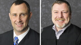 Judge Bradley Jacobs and Judge Andrew Adams were visiting Indianapolis for a judicial education conference.