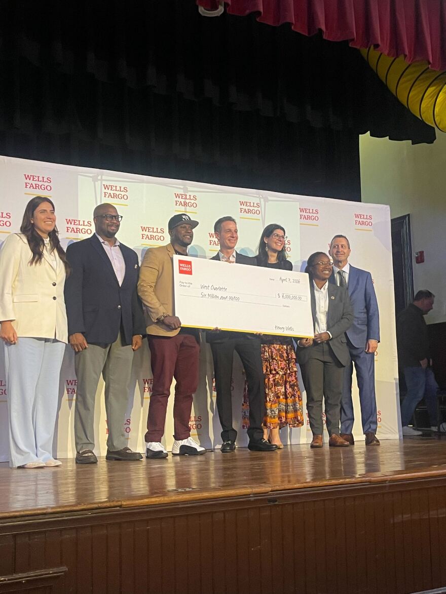 Bank officials and local grant recipients gathered Tuesday at Johnson C. Smith University to announce funding for workforce training, housing access and affordability initiatives.