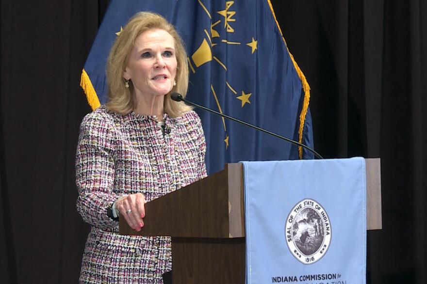 Teresa Lubbers is Indiana's Commissioner For Higher Education.