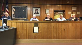 The Micanopy town commission met Tuesday night to talk about the medical marijuana dispensary moratorium. (Lauren Reynolds/WUFT News)