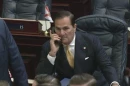 Former Rep. Mike Caruso on the House floor in January 2025.