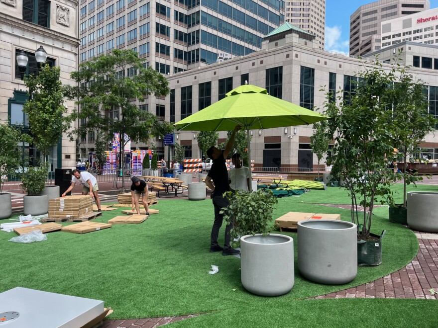 SPARK on the Circle is coming back to Monument Circle starting in June.