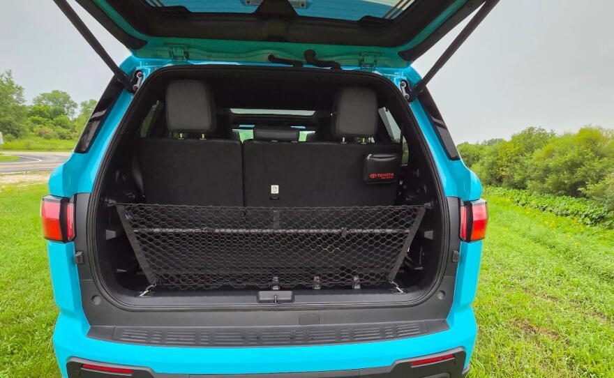 2026 Toyota Sequoia TRD Pro Hybrid cargo