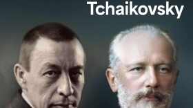 Gulf Coast Symphony Poster for 'Passion & Fate" Rachmaninoff & Tchaikovsky'