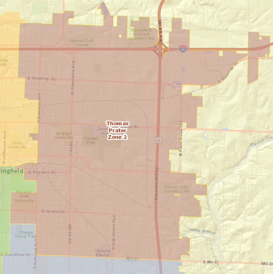 Zone 2 map