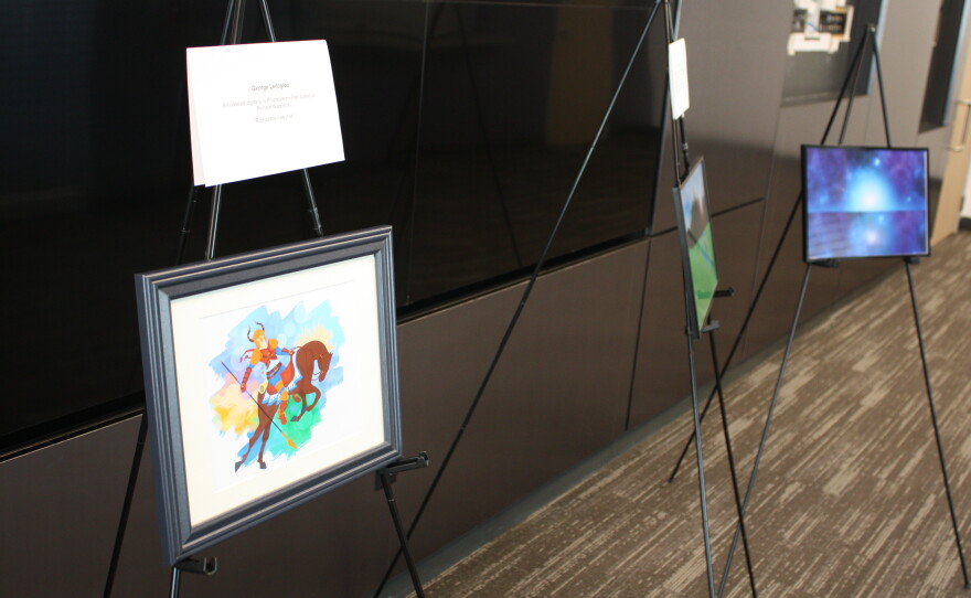 Artwork at this year's Inspired By KPAC.