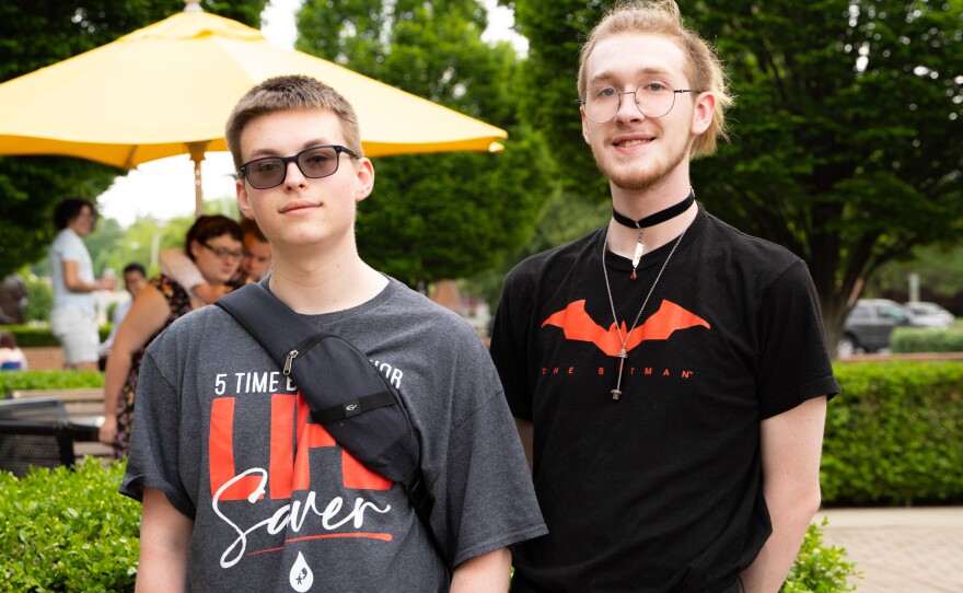 Attendees at IndieCraft on Friday, May 19, 2023 in Springfield, Ohio (Ruthie Herman for WYSO)