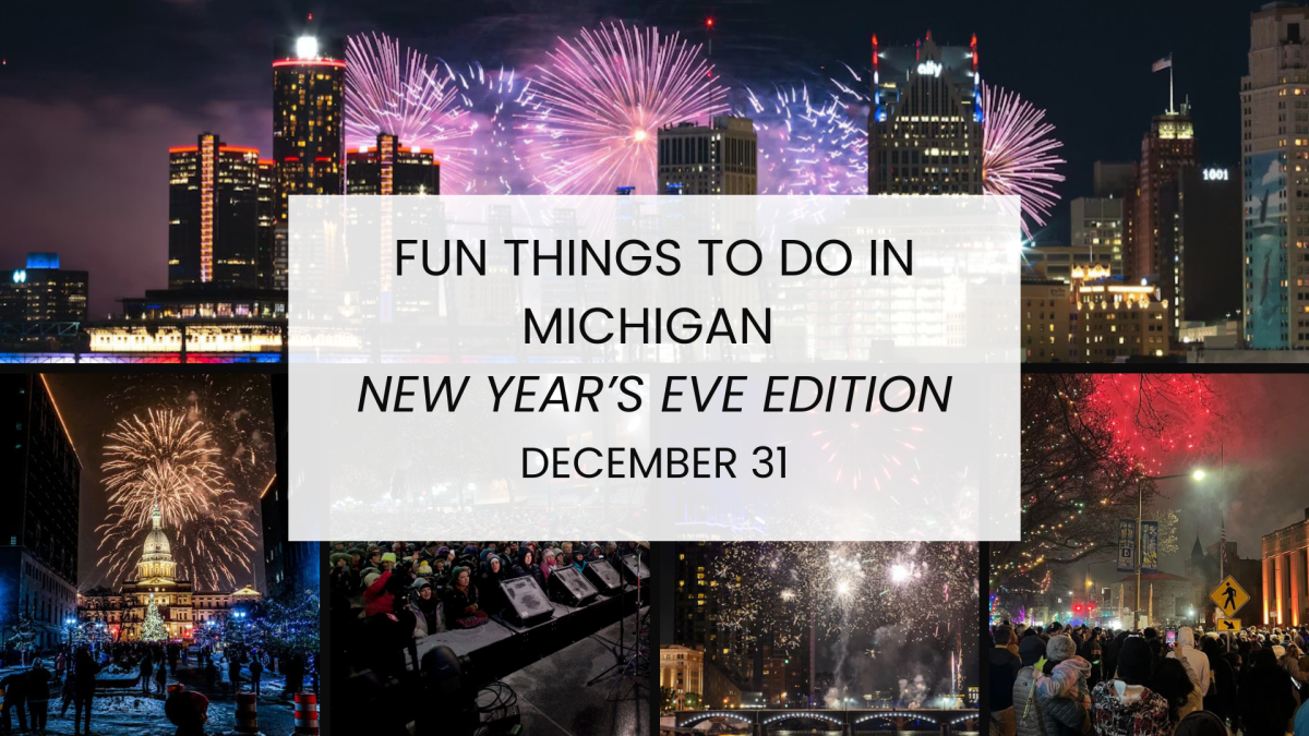 Here are 12 things to do across Michigan this New Year